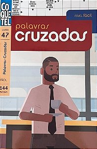 Coquetel - Palavras Cruzadas nível fácil livro 47 - 144 páginas