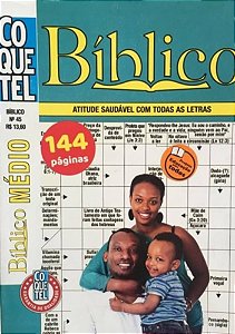 Coquetel - Diretas Bíblico Nível Médio Edição nº 45 - Coletânea de 144 páginas