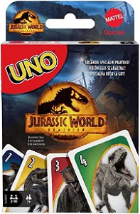 UNO - Jogo de cartas Jurassic World Dominion Multicolor - GXD72