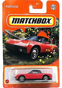 Miniatura Matchbox 71 Porsche 914 (vermelho) - GVX55 | 1:64