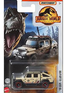 Matchbox - 19 Jeep Gladiator - Jurassic World Dominion - HBG96