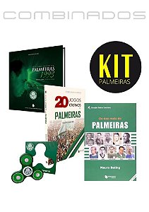 Kit Palmeiras - Livros: Sociedade Esportiva Palmeiras - documentários, imagens ilustrativas, conquistas e muito mais