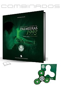 Kit: Livro Palmeiras 1993 - Fim do Jejum, Início da Lenda! + Spinner (produto OFICIAL licenciado)