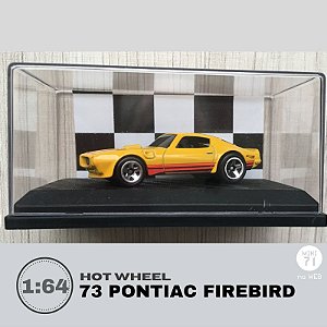2017 Hot Wheels Muscle Mania 73 Pontiac Firebird  1:64 - com caixa acrílica