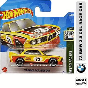 Miniatura Hot Wheels - 73 BMW 3.0 CSL Race Car - HCW51 | 1:64