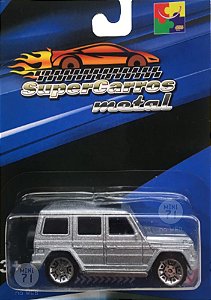 Miniatura: Mercedes Prata - 1/64 SuperCarros Metal
