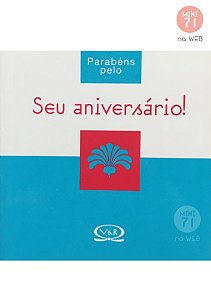 Livro Presente: Parabéns pelo seu aniversário - V&R