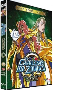 DVD - Os Cavaleiros do Zodíaco - Ômega Nova Série - Box 3 Vol. 9