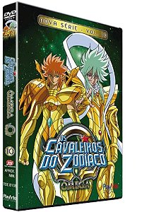 DVD - Os Cavaleiros do Zodíaco - Ômega Nova Série - Box 3 Vol. 10