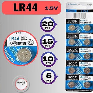 Bateria LR44 para Eletrônico