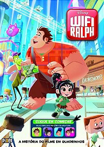 Wifi Ralph - A História do Filme em Quadrinhos  Disney.Pixel - Capa Dura