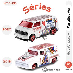 Hot Wheels - Furgão.Van - Séries kit 2 und
