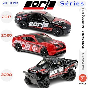 Kit 3 Und Séries Borla - Hot Wheels