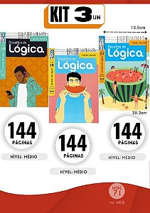 Kit coquetel - Desafios de Lógica edição 18, 19 e 20
