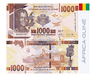 Guiné 1000 Francos, 2018 - FE