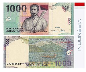 Indonésia 1000 Rupiah 2013 - FE