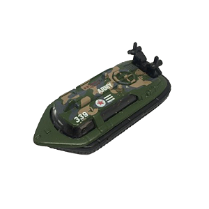 Lancha Especial Forças Armadas Hovercraf Militar  1:64 Loose