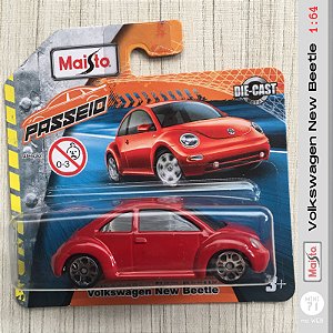 Maisto - Volkswagen New Beetle Vermelho 1:64