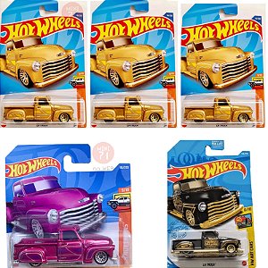 Kit c/5 miniaturas GM La Troca  1/64 Hot Wheels