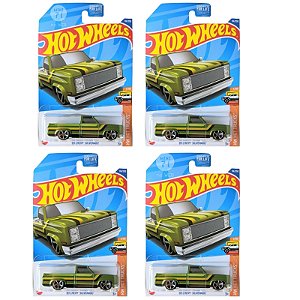 Kit c/4 miniaturas  83 Chevy Silverado - 1/64 Hot Wheels