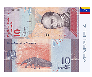Venezuela 10 Bolívares 2018 - FE