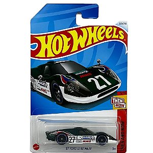Miniatura Hot Wheels – ’67 Ford GT40 Mk.IV (2024) Verde Escuro | Escala 1:64