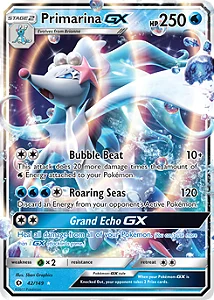 Pokémon Primarina GX (42/149)