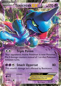 Pokémon Toxicroak EX (41/106)