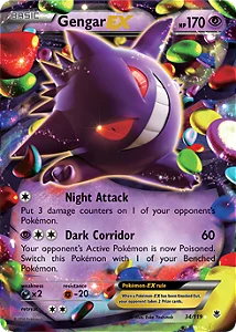 Pokémon Gengar EX (34/119)