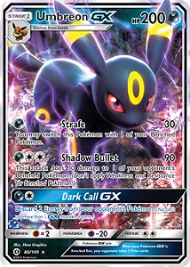 Pokémon Umbreon GX (80/149)