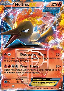 Pokémon Moltres EX (14/135)