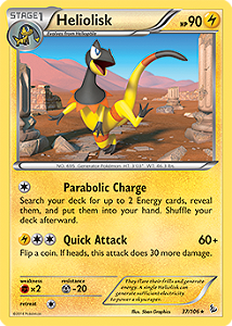 Pokémon Heliolisk (37/106)