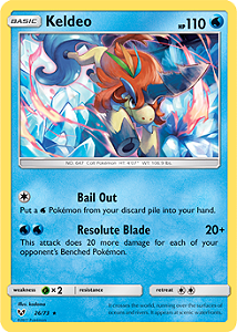 Keldeo (26/73) Foil