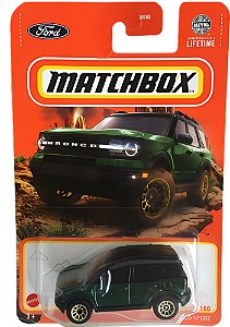 Matchbox - 2022 Ford Bronco Sport - HVL39 (Verde) | Escala 1:64
