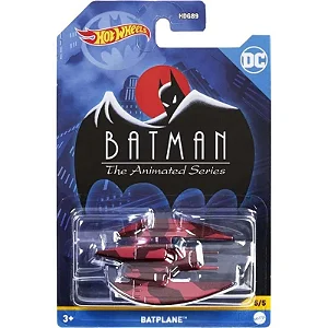Miniatura Hot Wheels - Batman Batplane - HDK70 (camuflado) | 1:64