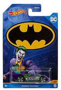 Miniatura Hot Wheels - Power Pistons (Batman-DC) - HDK73 (Roxo) | Escala 1:64