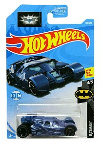 Miniatura Hot Wheels - The Dark Knigh Batmobile (Azul) - FYB91| Escala 1:64
