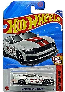 Hot Wheels - Ford Mustang Dark Horse -(Branco) JBB34 | Escala 1:64