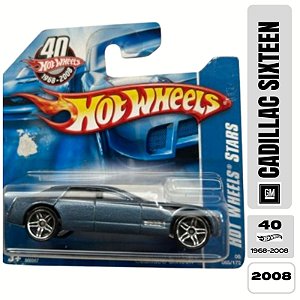 Miniatura Hot Wheels Cadillac Sixteen (Prata) | Escala 1:64