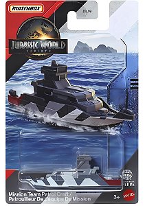 Matchbox Mission Team Patrol Craft - Jurassic World Rebirth - JGK95