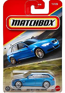 Matchbox 212 BMW 3 Séries Touring (Azul) 1/64 - JBP14
