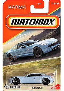 Matchbox Karma Revero (Azul Claro) 1/64 - JBP00
