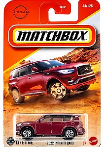 Matchbox 2022 Infiniti QX80 (Bordo) 1/64 - JBP34
