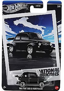 Hot Wheels '60s Fiat 500 D Modificado - Silver Series National Icons | 1/64