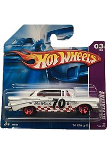 Hot Wheels '57 Chevy (Branco) M6869 | T-Hunt - 1:64