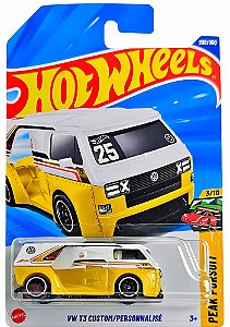 Hot Wheels - VW T3 Custom (Amarela) - JBC05 |1:64