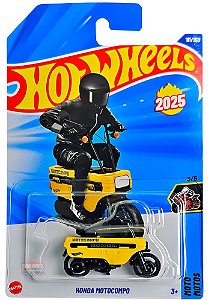 Hot Wheels Honda Motocompo (Amarela) - JBC03 | 1:64