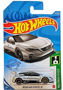 Hot Wheels Nissan Leaf Nismo RC (Prata) | 1:64