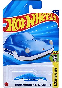 Hot Wheels Porsche 911 Carrera Clip (Azul) - JBC11