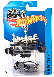 Hot Wheels Mars Rover Curiosity (Branco) - BFC82